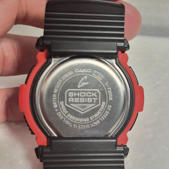 Casio G Shock Red Digital NWOT - Picture 4 of 12